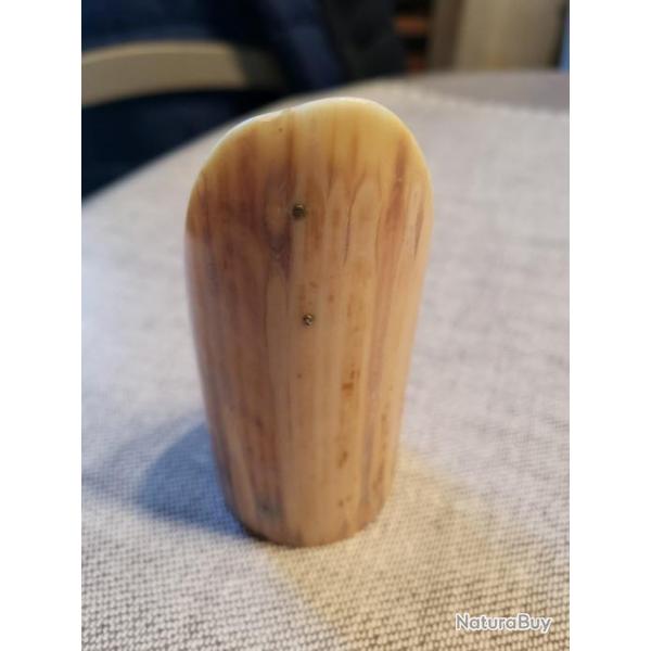 Sculpture � la main - XIXeme -63 g - DIEPPE - Porte montre � gousset -