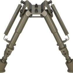 Bipied Feyachi B13 M-LOK 6-9" R&eacute;glable L&eacute;ger Aluminium Pieds Caoutchouc Chasse Tir Kaki