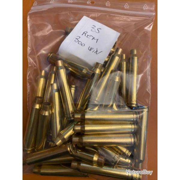 35 douilles Remington 300 Winchester Magnum