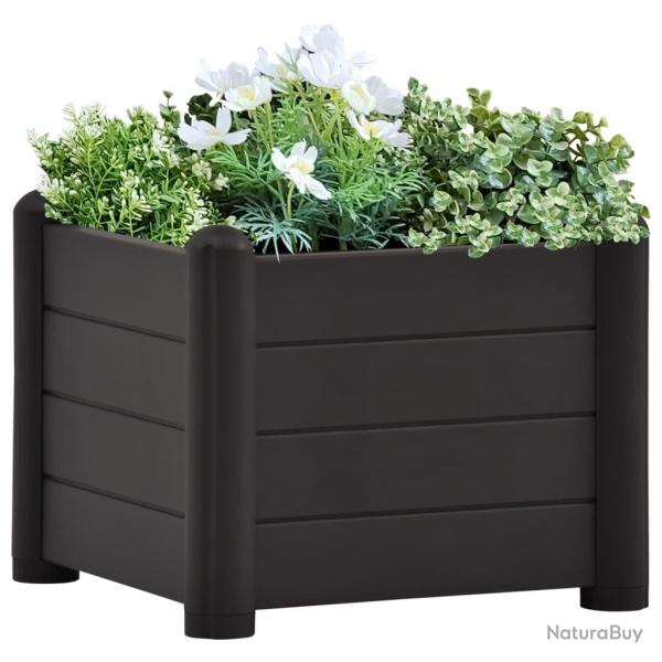 Lit sur�lev� de jardin PP Anthracite 43x43x35 cm