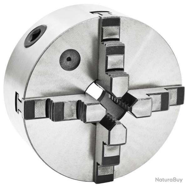 Mandrin de tour auto-centrant � 4 m�choires 160 mm Acier