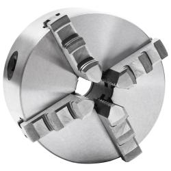Mandrin de tour auto-centrant &agrave; 4 m&acirc;choires 125 mm Acier