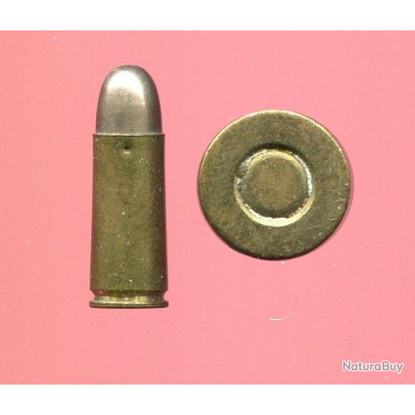 8 mm Bergmann N�4 Mle 1896 - RARE - cartouche originale inerte de manipulation