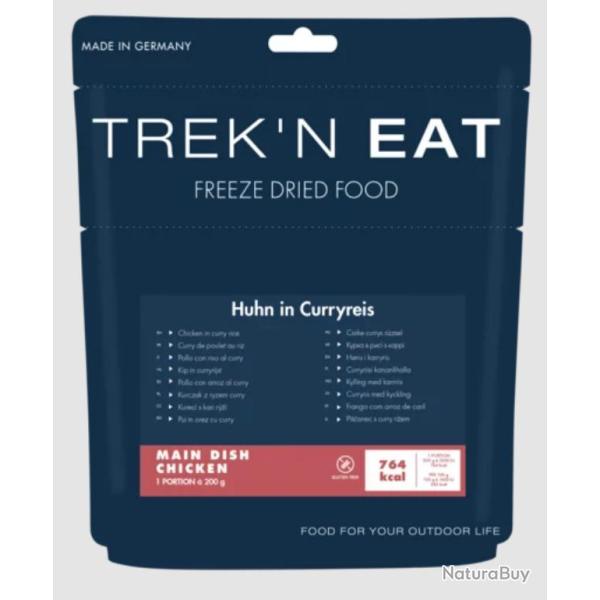Trek'n Eat - Curry de poulet au riz Lyophilis�