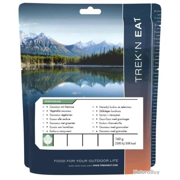 Trek'n Eat - Semoule de bl� dur aux l�gumes