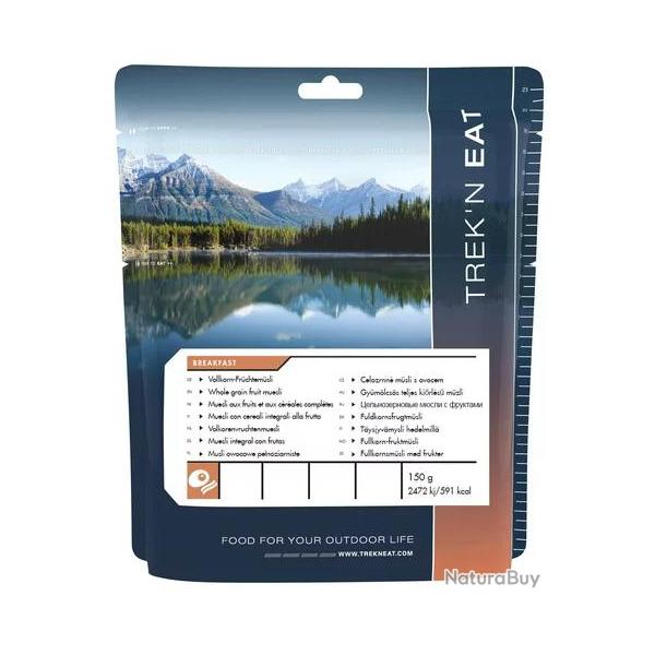 Trek'n Eat - Muesli au bl� complet et aux fruits