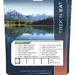 Trek'n Eat - P&acirc;tes bolognaises v&eacute;g&eacute;tariennes