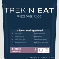 Trek'n Eat - Riz au lait &agrave; la vanille Lyophilis&eacute;