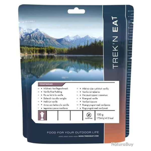 Trek'n Eat - Riz au lait � la vanille