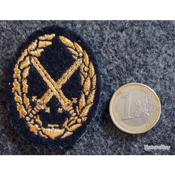 Patch � coudre - Brevet professionnel #2 Or pour collection Ne pas porter
