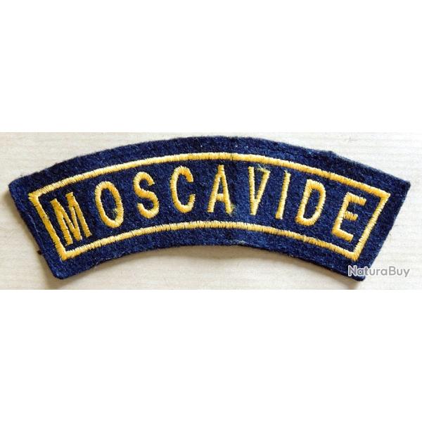 Patch Banane �paule Sapeurs Pompiers BOMBEROS MOSCAVIDE au Portugal pour collection Ne pas porter