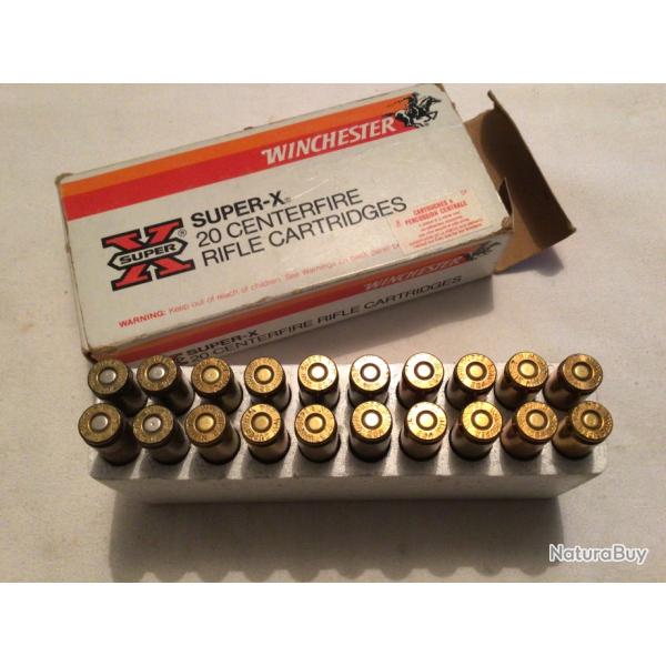 Bo�te de 20 balles 284 winchester 150gr power point SP