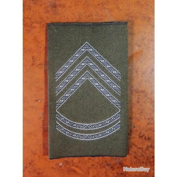 USA 1authentique patch Fourreau �paulette SERGEANT 1�CLASS olive drab pour collection Ne pas porter