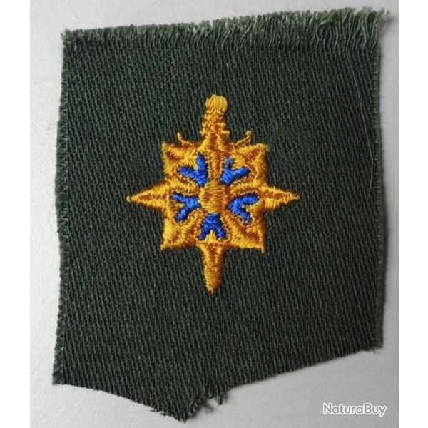 USA authentique collar patch Military Intelligence Corps ann�es 40/60 pour collection Ne pas porter