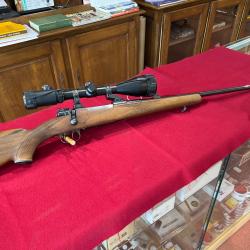 CARABINE MAUSER K98 CALIBRE 7x64+LUNETTE 4-12X56 SUR MONTAGE PIVOT