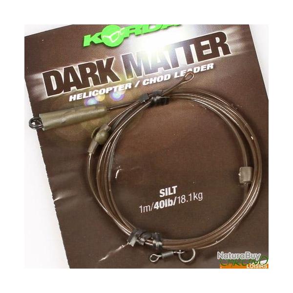 Montage Korda Dark Matter Leader Heli 40lbs Transparent