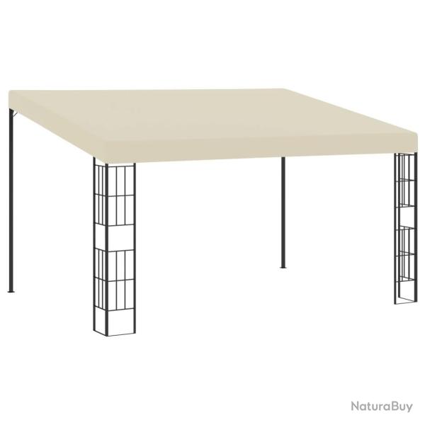 Belv�d�re mural 3x4 m Cr�me Tissu