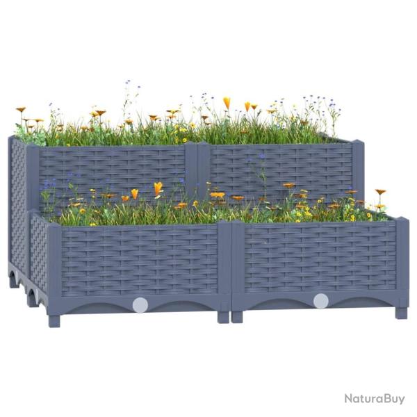 Lit sur�lev� 80x80x38 cm Polypropyl�ne