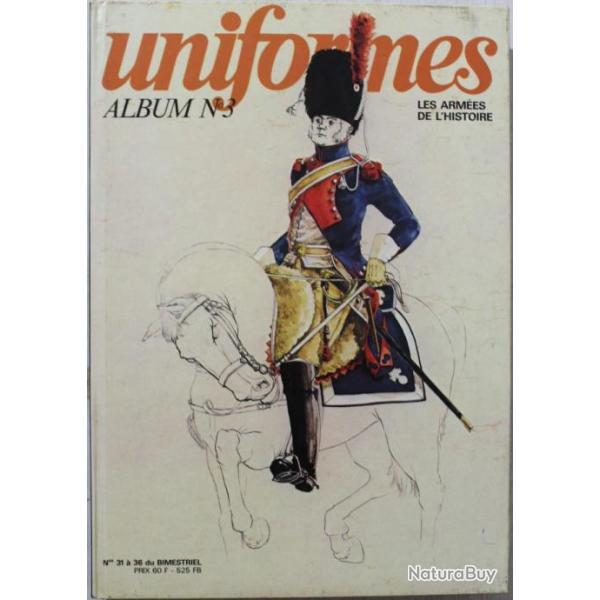 Album Uniformes No 3 avec couverture illustre : revues No 31  36
