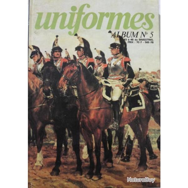 Album Uniformes No 5 avec couverture illustre : revues No 43  48