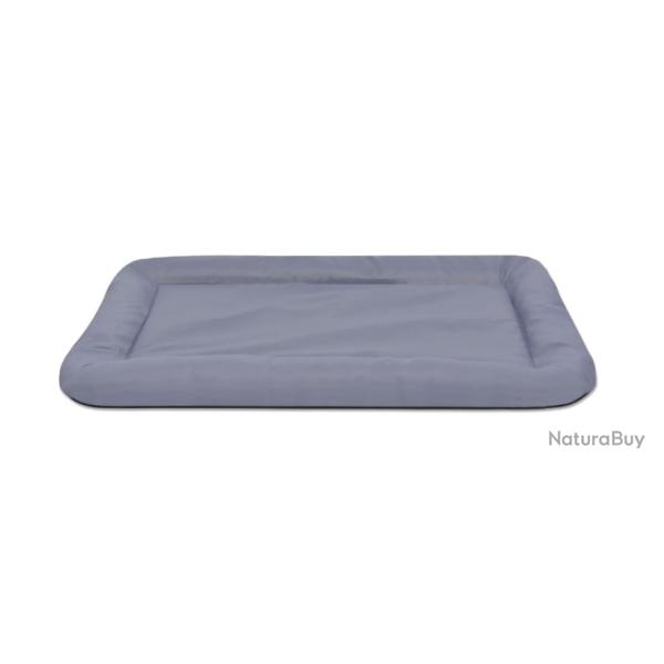 Matelas pour chien XL - 84x52 cm - Gris - Confort et r�sistance
