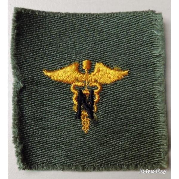 USA authentiquecollar patch Personnel Sanitaire NURSE olive/drab 40/60 pour collection Ne pas porter