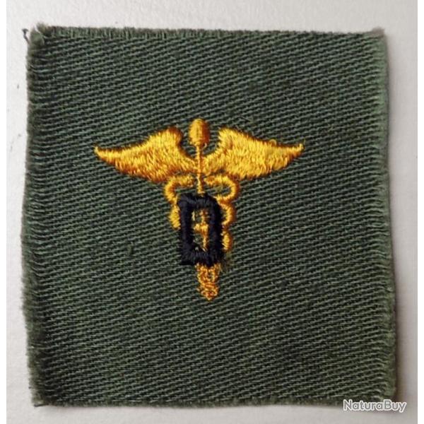 USA authenti. ollar patch Personnel Sanitaire DENTIST olive/drab 40/60 pour collection Ne pas porter