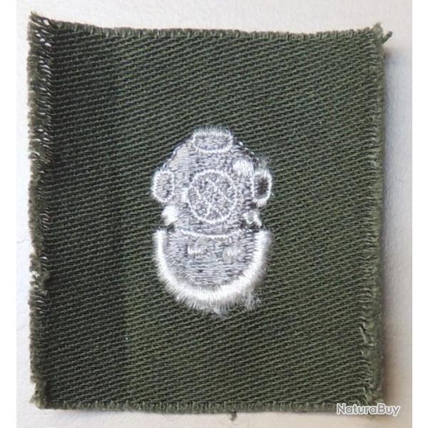 USA authenti. ollar patch 2� Class Diver PLONGEUR olive/drab 40/60 pour collection Ne pas porter