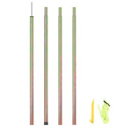 M&acirc;t de parasol 200 cm Acier galvanis&eacute;