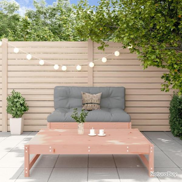 Salon de jardin 2 pcs bois massif douglas alsavelo