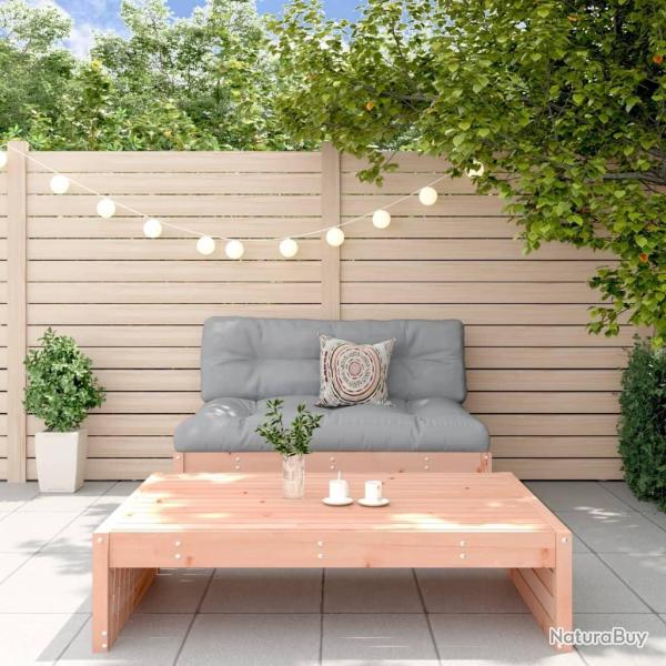 Salon de jardin 2 pcs bois massif douglas alsavelo