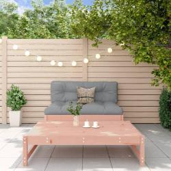 Salon de jardin 2 pcs avec coussins bois massif douglas alsavelo