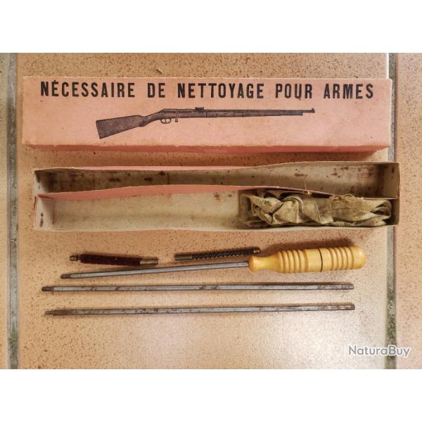 Ancienne boite de nettoyage pour fusil - 22lr