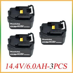 Batterie Compatible Makita BL1430 BL1415 BL1440 14.4V-6.0Ah 3pcs 20260729082523