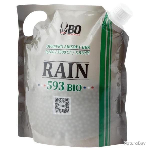 Billes airsoft BO Manufacture dynamics rain Bio - Diam. 6 mm - 0.20 g