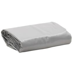 B&acirc;che gris 1x2,5 m 650 g/m&sup2;