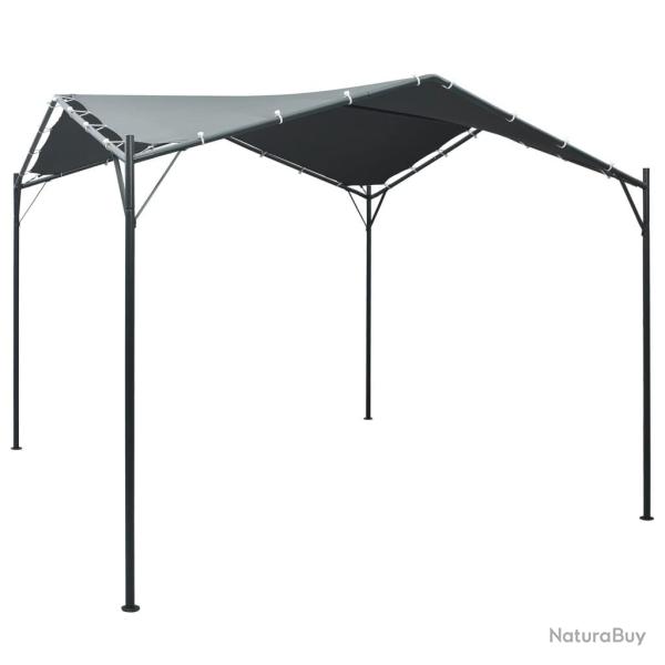 Auvent tente belv�d�re 3x3 m Acier Anthracite