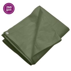 B&acirc;che 260 g/m&sup2; 3x4 m Vert PEHD