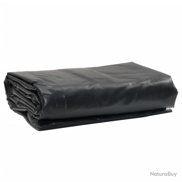 B�che anthracite 2,5x3,5 m 650 g/m�