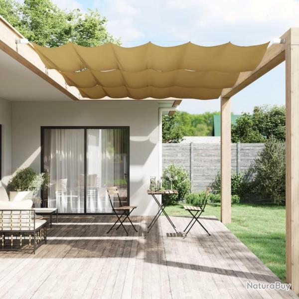 Auvent vertical Beige 140x270 cm Tissu oxford alsavelo