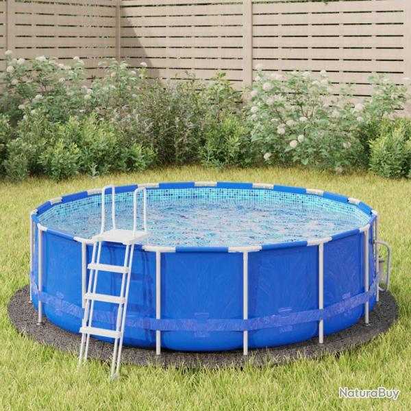 Bche de piscine gris clair 306 cm gotextile polyester alsavelo