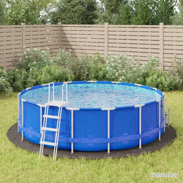 B�che de piscine gris clair �428 cm g�otextile polyester
