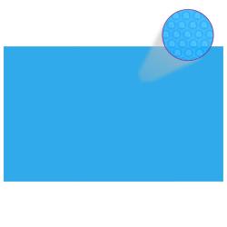 B&acirc;che de piscine rectangulaire 260 x 160 cm PE Bleu
