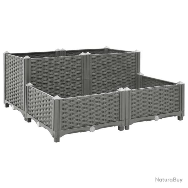 Lit sur�lev� 80x80x38 cm Polypropyl�ne