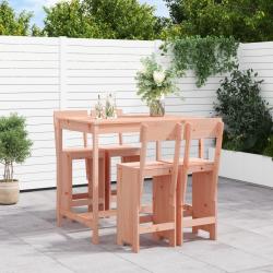 bar de jardin 5 pcs bois massif de Douglas alsavelo