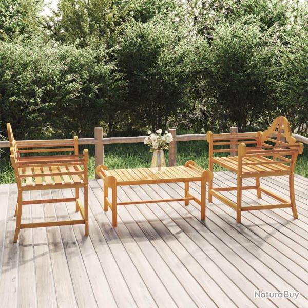 Chaises de jardin lot de 2 91x62x94 cm Bois de teck solide alsavelo