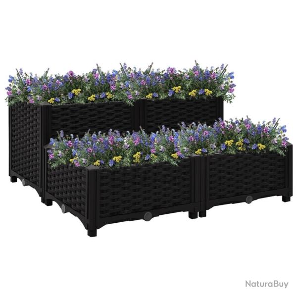 Lit sur�lev� 80x80x38 cm Polypropyl�ne