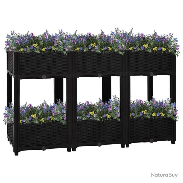 Lit sur�lev� 120x40x71 cm Polypropyl�ne
