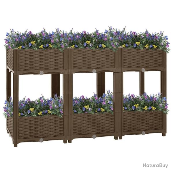Lit sur�lev� 120x40x71 cm Polypropyl�ne
