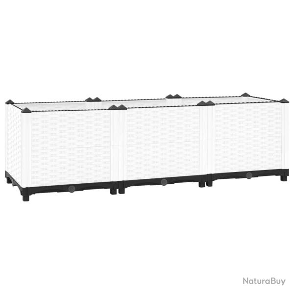 Lit sur�lev� 120x40x38 cm Polypropyl�ne